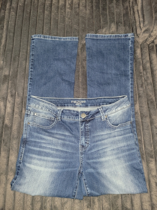 Maurices Denim - Maurices Mid Blue Bootcut Jeans with Faded Detail